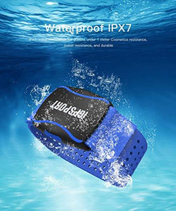 iGPSPORT HR60 Heart Rate Monitor Sensor Armband ANT+ and Bluetooth - Blue